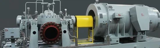 Verticaljoint Surface Single Suction Haishi Stainless Steel Chemical Process Pump factory